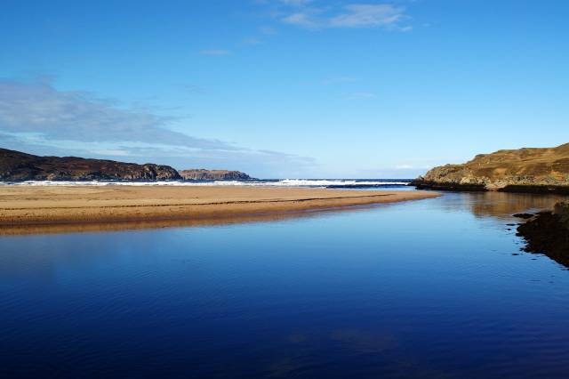Torrisdale Beach and River Naver