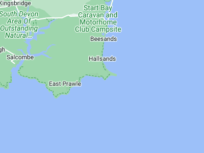 Kingsbridge, Cornwall map