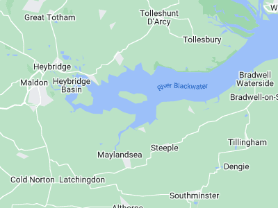 Heybridge, Cornwall map