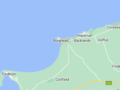 Elgin, Cornwall map