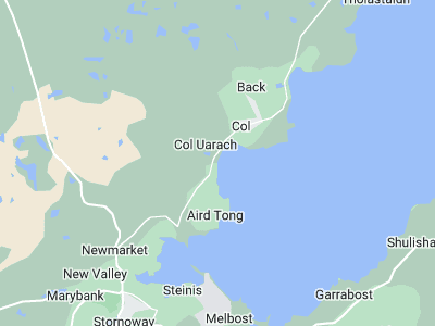 Stornoway, Cornwall map