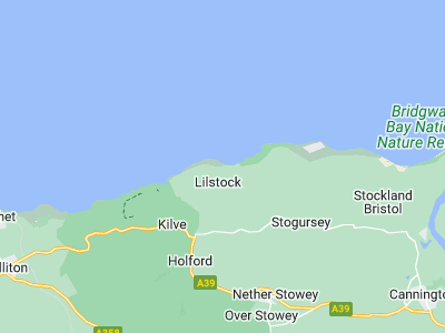 Bridgwater, Cornwall map