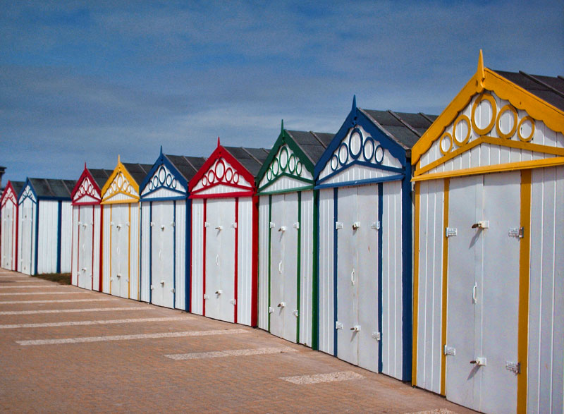 Great Yarmouth beach huts