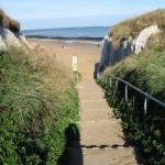 Steps to the beach, Botany Bay
