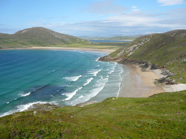 View east to Rosses Strand