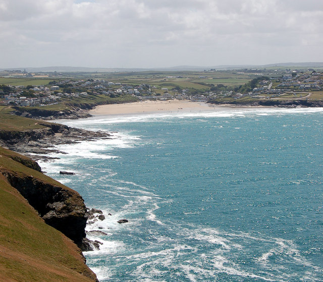 Polzeath from Pentire Point