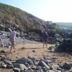 Putsborough : Rocks on the Beach