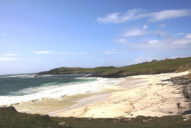 Sands of Meal Beach - Shetland Islands