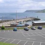 Carnlough Harbour, from Largy Road, Carnlough, Co. Antrim