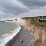 The Seven Sisters cliffs from birling Gap