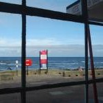 The sea, from the Rendezvous Cafe, Whitley Bay