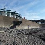 Westward Ho! : Stony Beach, Wall & Steps