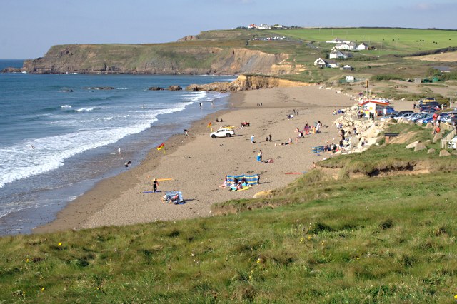 The Northern Beach on Widemouth Sand
