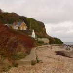 Bonchurch: last house on the beach