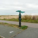 National Cycle Network milepost, Walmer