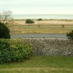 View towards the sea from Walmer Castle
