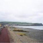 The seafront at Borth