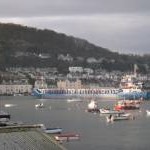 MV 'Maria' leaves Teignmouth harbour