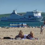 Poole : Sandbanks - Sandbanks Beach & Brittany Ferries