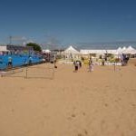 Sandbanks: beach volleyball arena