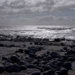 Rock and seascape - Llantwit Major (1)