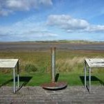 Coastal East Lothian : Viewpoint and Information Boards at Aberlady Bay