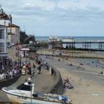 Cromer Pier from the Rocket  House Cafe