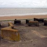Coastal defences at Moreton