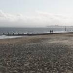 Bournemouth: having the beach to themselves