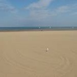 Margate beach, before the crowds