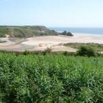 Three Cliffs Bay on Gower in May