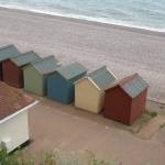 Beach huts, Budleigh Salterton