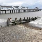 Pier and groyne, Southwold