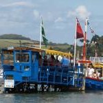 Sea tractor to ferry, South Sands