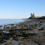 View along the coast towards St Mary's, Reculver