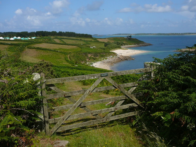 The St Mary's coastline by Toll's Island