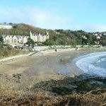 Langland Bay, in Winter