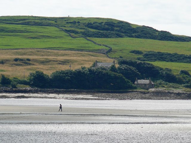 Brighouse Bay at low tide