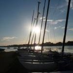 Mudeford: a line of yachts