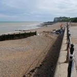 The sea front at Kingsdown