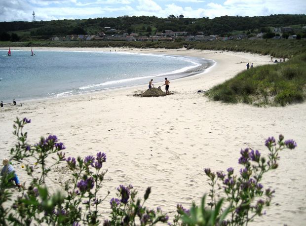Braye Bay Beach on Alderney