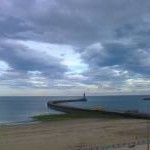 Roker Beach and Harbour