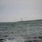 Hoy High lighthouse taken from the Point of Ness