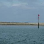 Pilsey Island and port-side marker