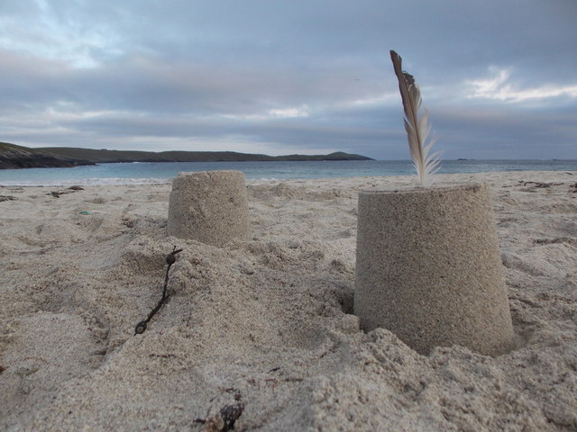 Sands of Meal Beach - Shetland Islands