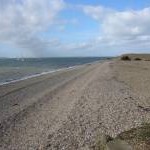 Beach and Solent at Browndown