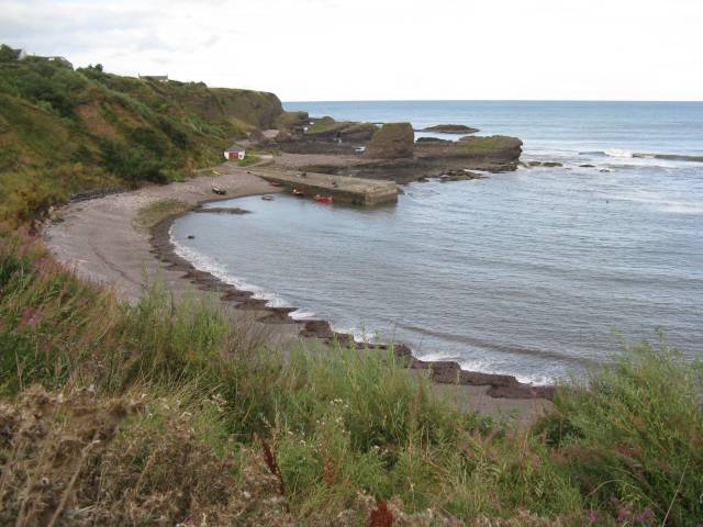 Catterline Bay and Pier