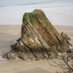 Closeup of Gosker Rock