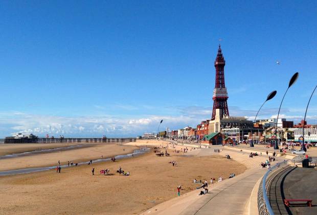 Blackpool Beach (Central) - Lancashire