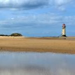Talacre Beach and Lighthouse